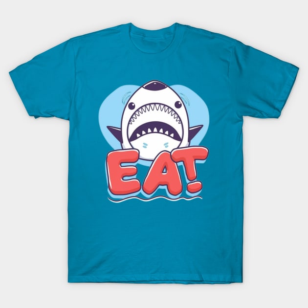 Eat T-Shirt by Ridzdesign